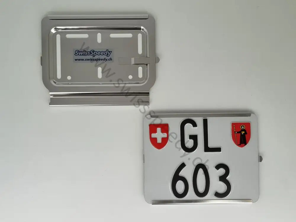 SwissSpeedy Original Nummernschildhalter für Motorräder