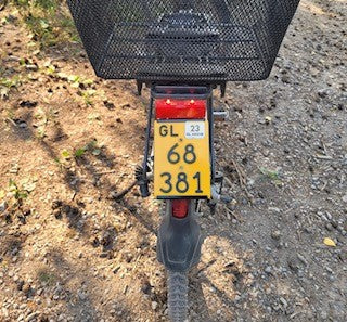 Mofa/E-Bike Nummernschildhalter